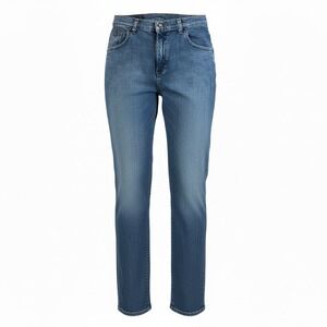 Riders by Lee Straight Leg Mid-Rise Denim Jean Medium Wash‎ 10P Classic Stretch